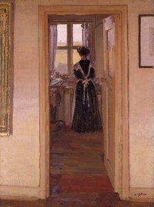 „Kuchnia”, 1908-09 autorstwa Harold Gilman