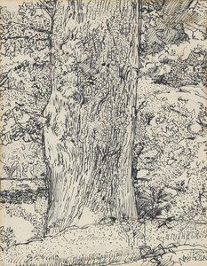 Drzewo, 1916 autorstwa Harold Gilman