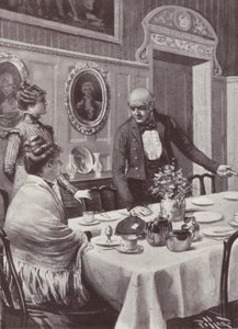 Ilustracja do „Vanity Fair” autorstwa Williama Makepeace