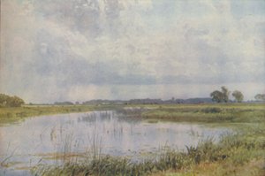 Rzeka na równinie, 1910 autorstwa Harold Sutton Palmer