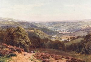 Vale of Albury, ze wzgórza St Martha