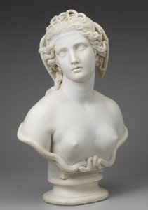 Meduza, ok.1854 autorstwa Harriet Goodhue Hosmer