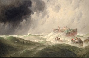 Wrak, 1901. autorstwa Harrington Fitzgerald