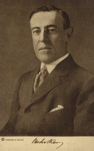 Woodrow Wilson (zdjęcie czarno-białe) autorstwa Harris & Ewing