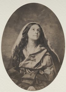 Alegoryczne studium kobiety, koniec lat 50. XIX wieku. autorstwa Harrison