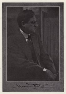 Harrison Fisher (1875-1934), amerykański ilustrator (zdjęcie czarno-białe)
