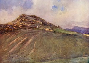 Pola golfowe: Cromer, szesnasty tee (kolorowa litografia)