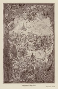 Świąteczne książki Charlesa Dickensa: Opowieść wigilijna (litho)
