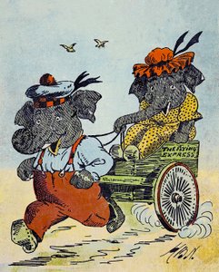 Ilustracja do Jolly Tales Jumbo (kolor lito) autorstwa Harry B Neilson