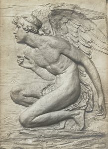 The Story of Psyche: Kupidyn (srebrzysty brąz) (patrz 198359 i 201279) autorstwa Harry Bates