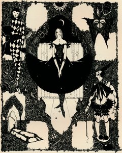 Orlik, ok. 1900-1930, 1925 autorstwa Harry Clarke