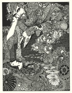 Edgar Allan Poe: Morella (litografia) autorstwa Harry Clarke