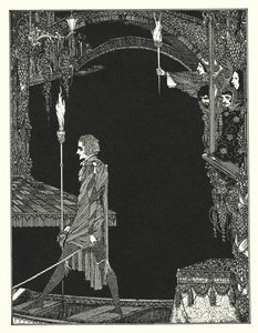 Edgar Allan Poe: The Assignation (litografia) autorstwa Harry Clarke