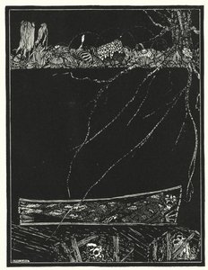 Edgar Allan Poe: Przedwczesny pochówek (litografia) autorstwa Harry Clarke