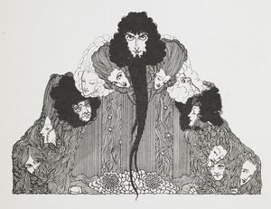 Ilustracja Sinobrodego. autorstwa Harry Clarke