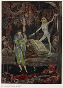 Wydaje mi się, że milion głupców w chórze szaleje i nigdy się nie znudzi autorstwa Harry Clarke