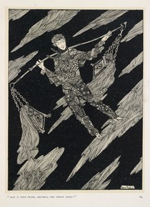 Rozmowa gwiazd. „Jak tam twój handel, Wodniku, w tę mroźną noc?” autorstwa Harry Clarke