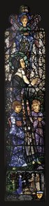 Błogosławiona Julia z dwójką dzieci, 1927 autorstwa Harry Clarke