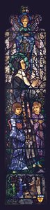Błogosławiona Julia z dwójką dzieci, 1927 autorstwa Harry Clarke