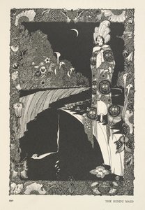 Hinduska pokojówka. autorstwa Harry Clarke