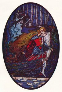 Spotkanie, ok. 1918 r. autorstwa Harry Clarke