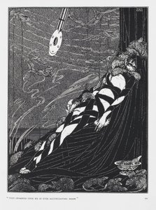 Roiły się na mnie w każdym nagromadzonym stosie. Z opowiadania Pit i wahadło. autorstwa Harry Clarke