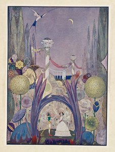 Calineczka Powinna być Królową Wszystkich Kwiatów. autorstwa Harry Clarke