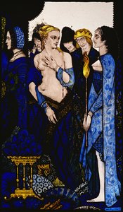 „Nazwaliśmy Lukrecję Crivelli i Damę Tycjana z Bursztynowym Brzuchem” Ilustracja Harry