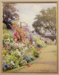 Ramka zielna (akwarela na papierze) autorstwa Harry E. James