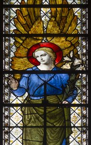 Katedra w Winchester, James Powell & Sons, Harry Ellis Wooldridge, Archanioł Gabriel, 1882