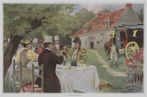 Un Lunch au Relais (lunch w przydrożnej restauracji)