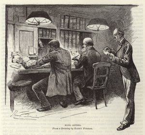 Niewidome litery autorstwa Harry Furniss