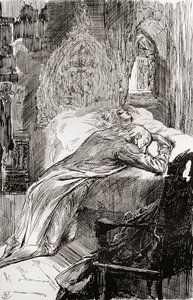 Иллюстрация к роману Чарльза Диккенса «Старая диковинка» Shoppolish autorstwa Harry Furniss