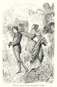 Ilustracja do wielkich oczekiwań autorstwa Charlesa Dickensa (lito) autorstwa Harry Furniss
