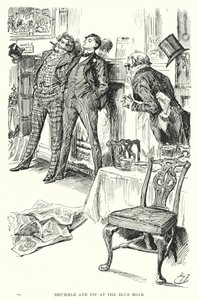 Ilustracja do wielkich oczekiwań autorstwa Charlesa Dickensa (lito) autorstwa Harry Furniss