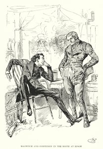 Ilustracja do wielkich oczekiwań autorstwa Charlesa Dickensa (lito) autorstwa Harry Furniss
