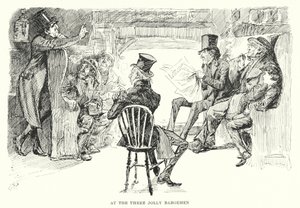Ilustracja do wielkich oczekiwań autorstwa Charlesa Dickensa (lito) autorstwa Harry Furniss