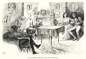 Ilustracja do wielkich oczekiwań autorstwa Charlesa Dickensa (lito) autorstwa Harry Furniss