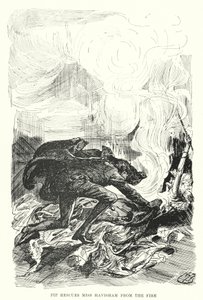 Ilustracja do wielkich oczekiwań autorstwa Charlesa Dickensa (lito) autorstwa Harry Furniss