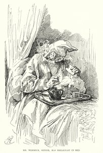Ilustracja do wielkich oczekiwań autorstwa Charlesa Dickensa (lito) autorstwa Harry Furniss