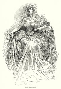 Ilustracja do wielkich oczekiwań autorstwa Charlesa Dickensa (lito) autorstwa Harry Furniss