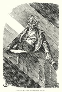 Ilustracja do wielkich oczekiwań autorstwa Charlesa Dickensa (lito) autorstwa Harry Furniss