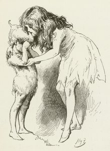 Ilustracja do Sylvie i Bruno autorstwa Lewisa Carrolla autorstwa Harry Furniss
