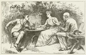 Ilustracja do Sylvie i Bruno autorstwa Lewisa Carrolla autorstwa Harry Furniss