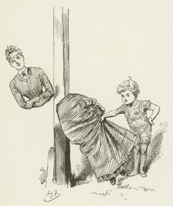 Ilustracja do Sylvie i Bruno autorstwa Lewisa Carrolla autorstwa Harry Furniss
