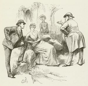 Ilustracja do Sylvie i Bruno autorstwa Lewisa Carrolla autorstwa Harry Furniss