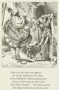 Ilustracja do Sylvie i Bruno autorstwa Lewisa Carrolla autorstwa Harry Furniss