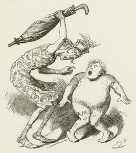 Ilustracja do Sylvie i Bruno autorstwa Lewisa Carrolla autorstwa Harry Furniss