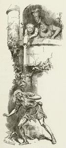 Ilustracja do Sylvie i Bruno autorstwa Lewisa Carrolla autorstwa Harry Furniss