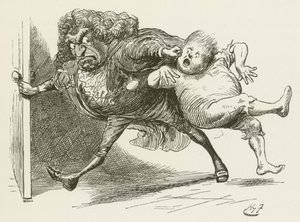 Ilustracja do Sylvie i Bruno autorstwa Lewisa Carrolla autorstwa Harry Furniss